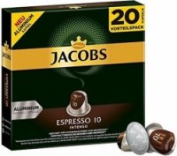 Jacobs Espresso Intenso kapsle pro Nespresso 20 ks