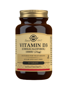 Solgar Vitamín D3 1000IU 90tbl