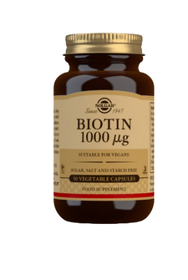 SOLGAR Biotin 1000 mcg 50 kapslí