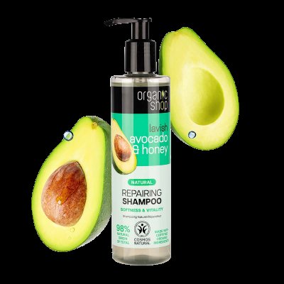 Organic Shop Obnovující šampon Avokádo & Med 280ml