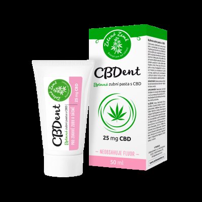 CBD zubní pasta CBDent 50 ml CBD zubní pasta CBDent 50 ml