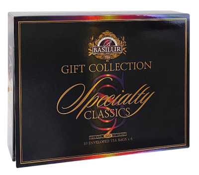 BASILUR Specialty Assort papírová kazeta 60 gastro sáčků