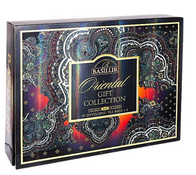 BASILUR Orient Assorted papírová kazeta 60 gastro sáčků