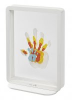 Rámeček Superposed Handprints White