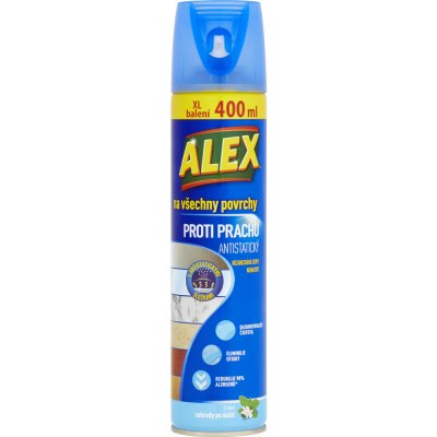 Alex antistatický spray proti prachu na všechny povrchy 400 ml
