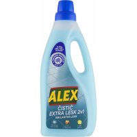 Alex Extra péče 2v1 s leskem, čistič dlažby, lino a vinyl, s citronovou vůní 750 ml