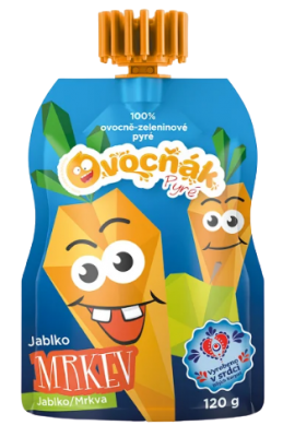 Ovocňák pyré Jablko-Mrkev 120g