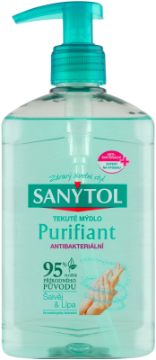 Sanytol tekuté mýdlo dezinf. Purifia 250ml