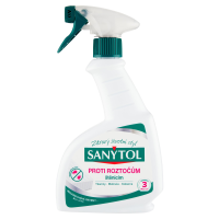 Sanytol proti roztočům Tkaniny, matrace, koberce 300ml Sanytol proti roztočům Tkaniny, matrace, koberce 300ml
