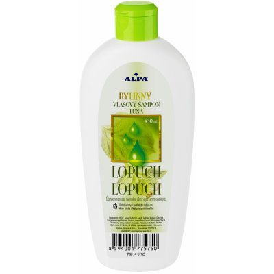 Luna Alpa Lopuch bylinný šampon 430 ml