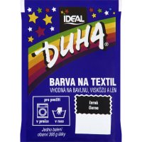 Duha barva na textil č.17 černá 15g