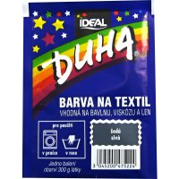 Duha barva na textil č.22 šedá 15g