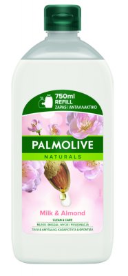 PALMOLIVE Tekuté mýdlo Naturals Almond&Milk náhradní náplň 750 ml