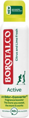 BOROTALCO Active Citrus and Lime Fresh Deodorant 150 ml