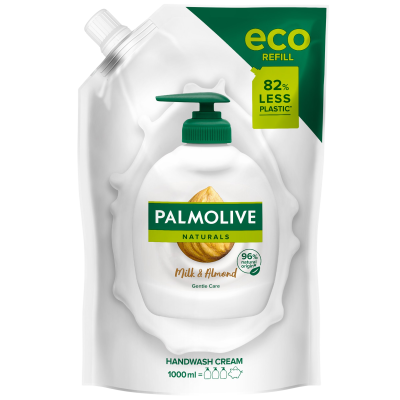 Palmolive Tekuté mýdlo Naturals Almond&Milk náhradní náplň 1000ml