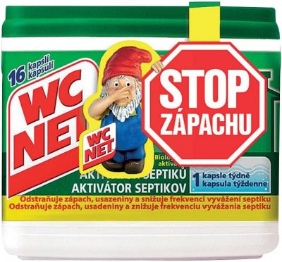 WC Net Aktivátor septiků 16 ks