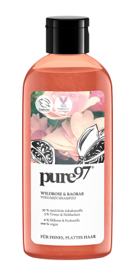 Pure97 Wildrose & Baobab Šampon 250ml