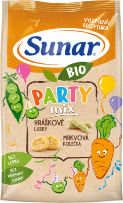 Sunar BIO Křupky Party mix 45g