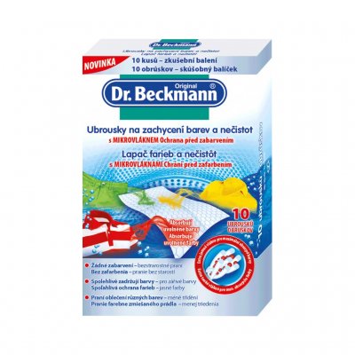 Dr. Beckmann ubrousky na zachycení barev a nečistot 10 ks