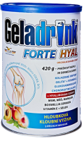 Geladrink FORTE HYAL broskev práškový nápoj 420 g