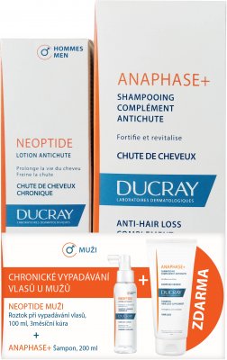 DUCRAY Neoptide Roztok pro muže 100ml + Anaphase+ šampon 200ml
