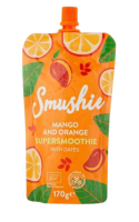 Salvest Smushie BIO Ovocné smoothie s mangem, pomerančem a datlemi 170g