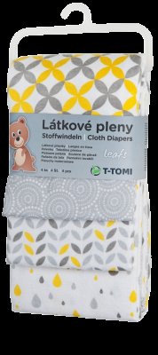 T-tomi Látkové pleny sada 4 ks lístky