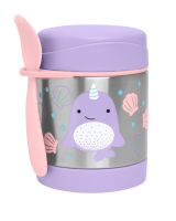 Skip Hop Zoo Termoska na jídlo se lžičko/vidličkou Narval 325ml, 12m+