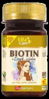Biotin 300 µg + Selen + Zinek - 80+7tbl.