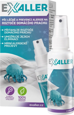 ExAller při alergii na roztoče domácího prachu 75 ml