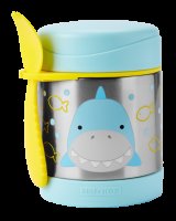 Skip Hop Zoo Termoska na jídlo se lžičkou/vidličkou Žralok 325ml, 12m+