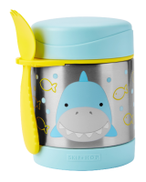 Skip Hop Zoo Termoska na jídlo se lžičkou/vidličkou Žralok 325ml, 12m+