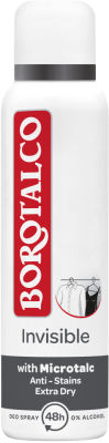 Borotalco Invisible deodorant 150ml