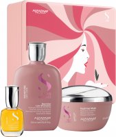 Alfaparf Milano Semi Di Lino Moisture dárkový set 3ks