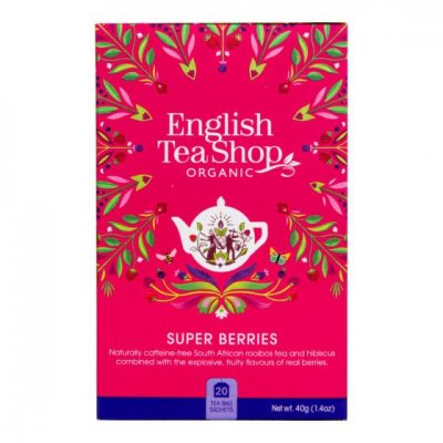 Čaj Super ovocný 20 sáčků BIO ENGLISH TEA SHOP