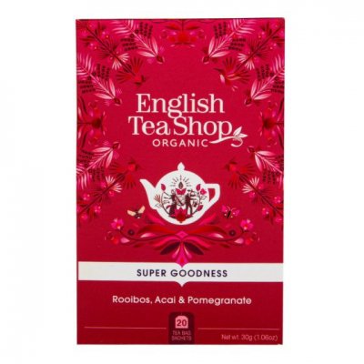 English Tea Shop Čaj Rooibos s acai a granátovým jablkem BIO sáčky 20 ks