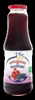 Georgian Nectar 100% ovocná šťáva Granátové jablko & Borůvka 1000ml