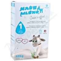 Naše mléko - 1 počát. výživa z kozího mléka 0-6m 525 g