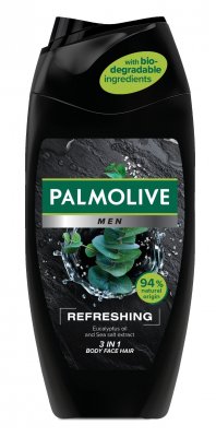 Palmolive Men Refreshing sprchový gel 3v1 pro muže 2 x 250 ml