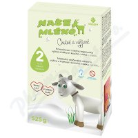 Naše mléko 2 pokr. výživa z kozího mléka 6-12 m 525 g Naše mléko 2 pokr. výživa z kozího mléka 6-12 m 525 g