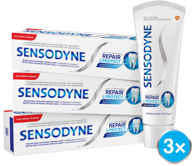 Sensodyne Zubní pasta Repair & Protect 3x75ml