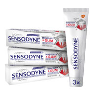 Sensodyne Zubní pasta Sens&Gum Whitening 3x75ml