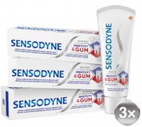 Sensodyne Zubní pasta Sens&Gum Whitening 3 x 75 ml