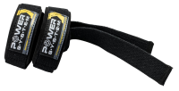 Power System trhačky na posilování LIFTING POWER STRAPS BLACK/YELLOW One Size 2 ks