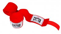 Power System boxovací bandáže BOXING WRAPS RED 2ks