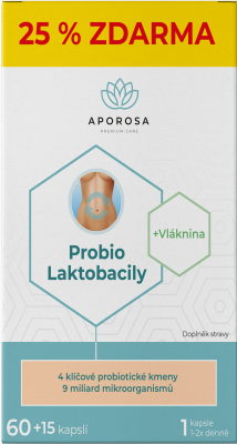 APOROSA Probio Laktobacily 75 kapslí