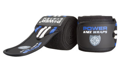 Power System Bandáže na kolena KNEE WRAPS BLUE 2 ks