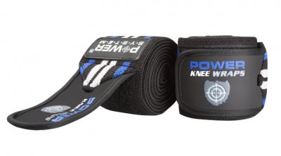 Power System bandáže na kolena KNEE WRAPS BLUE 2ks