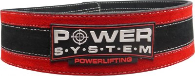 Power System opasek na posilování STRONGLIFT RED vel.S/M 1 ks