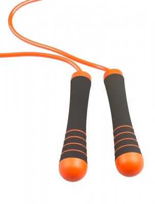 Power System švihadlo se závažím WEIGHTED JUMP ROPE Oranžové